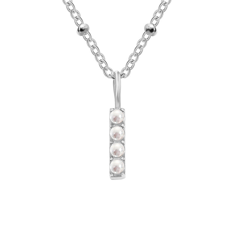 Pearl Letter Pendant