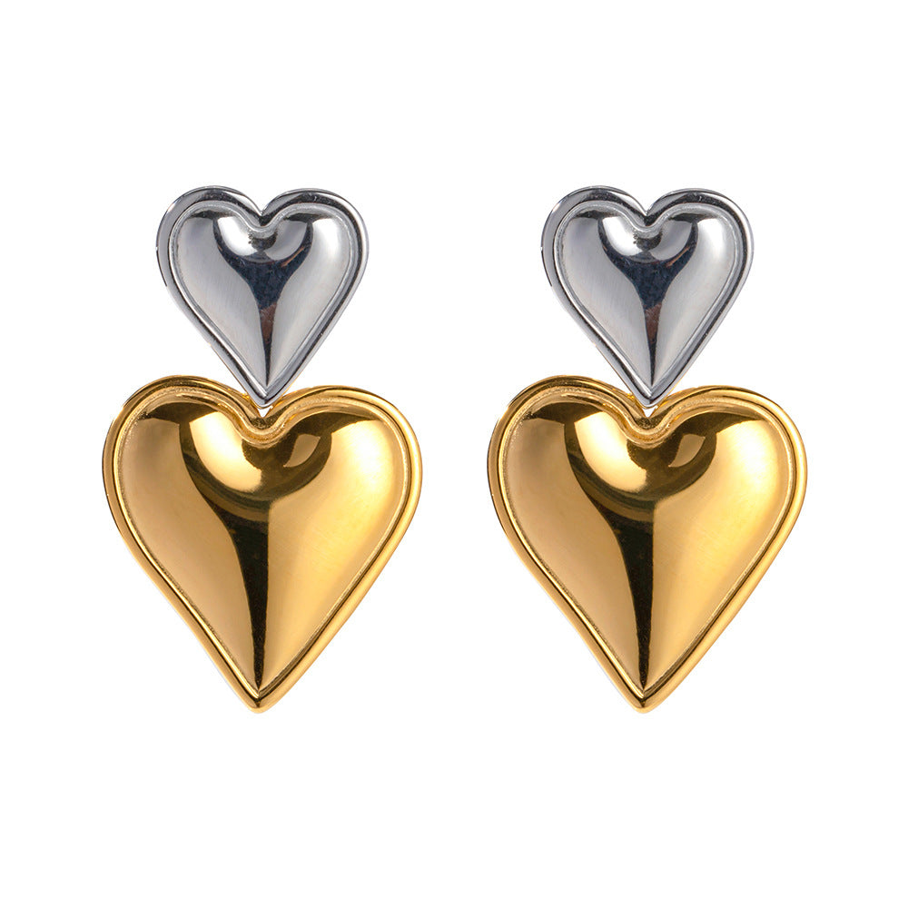 Heart Matching Earrings