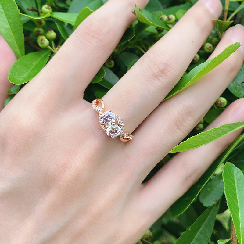 Moissanite Ring