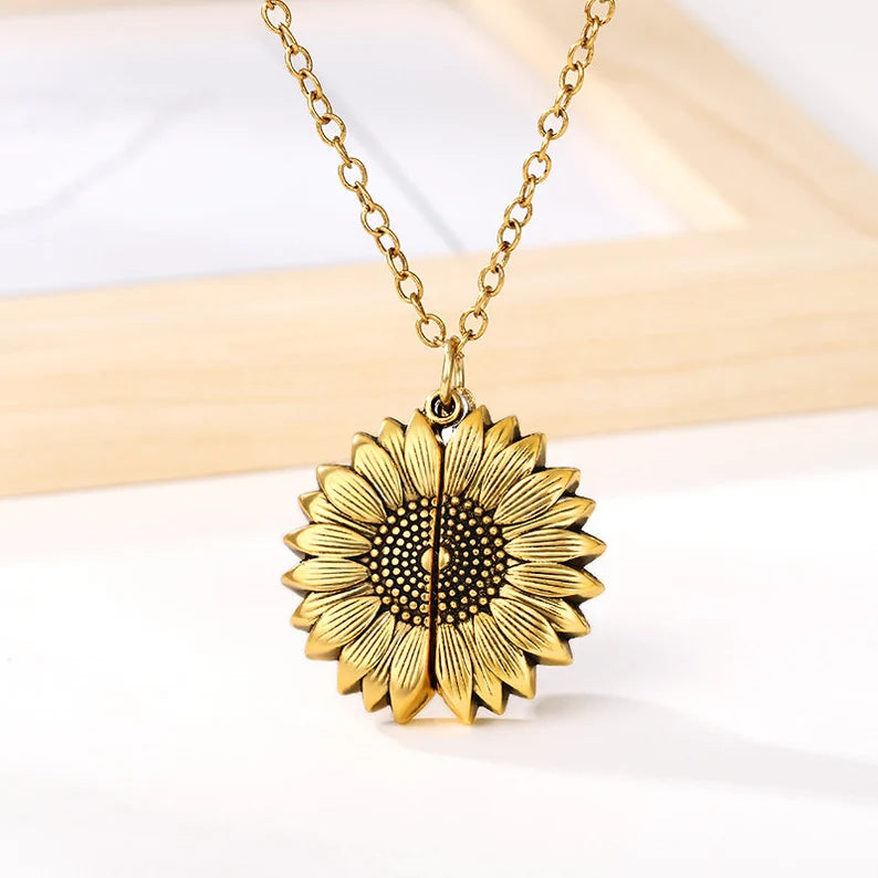 Sunflower Necklace