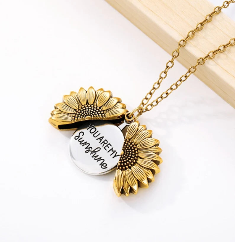 Sunflower Necklace